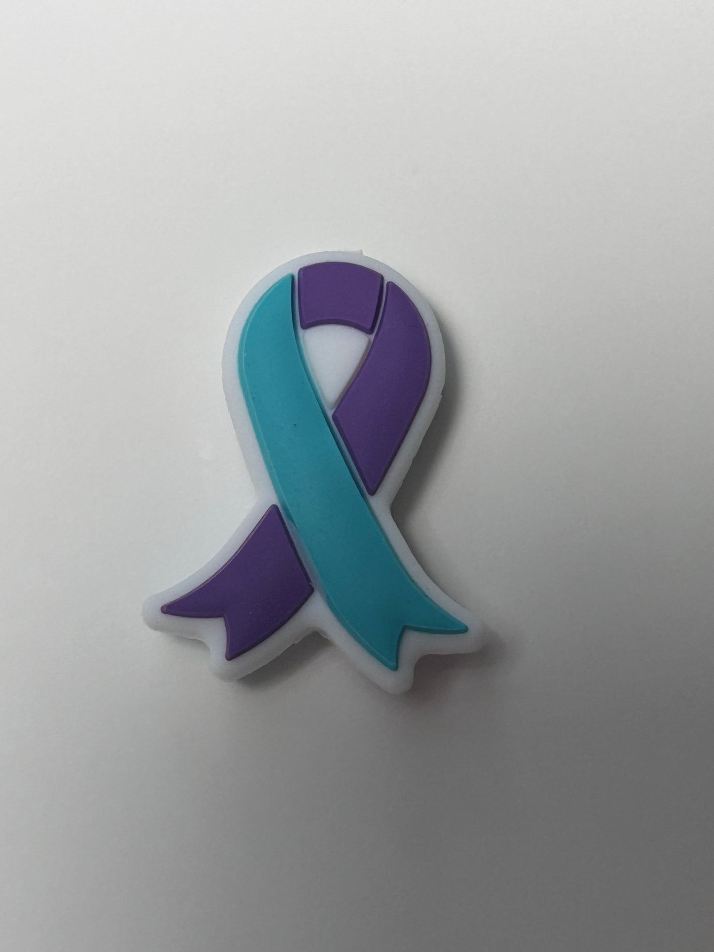 Suicide Awareness Silicone Focal Bead