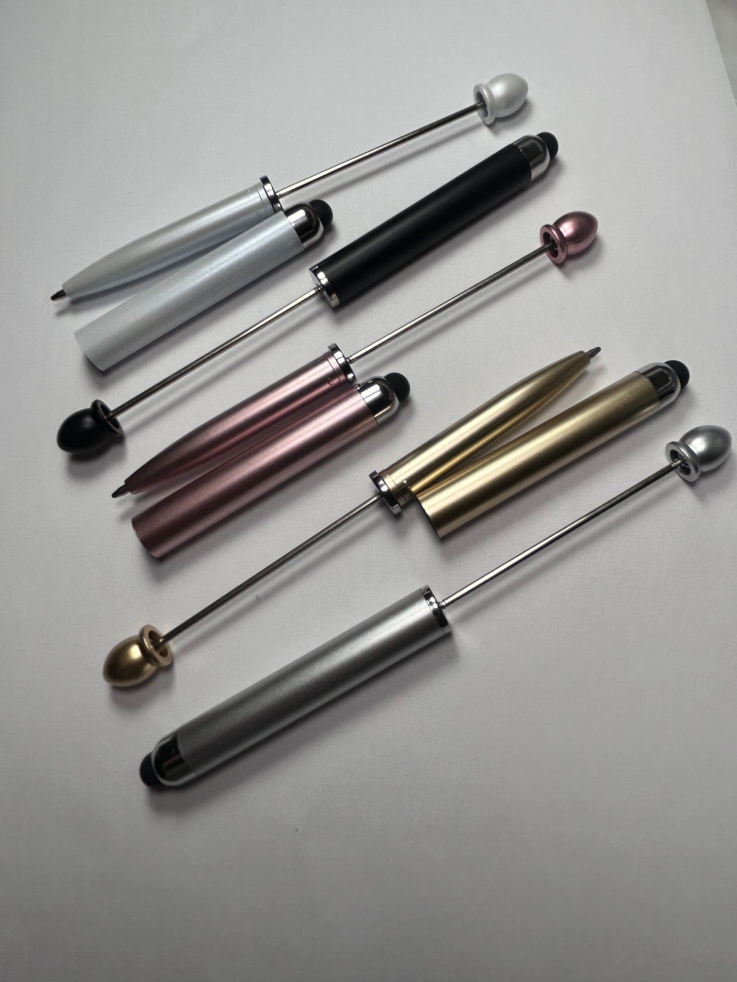 2 in 1 Stylus Pens Beadable Blanks