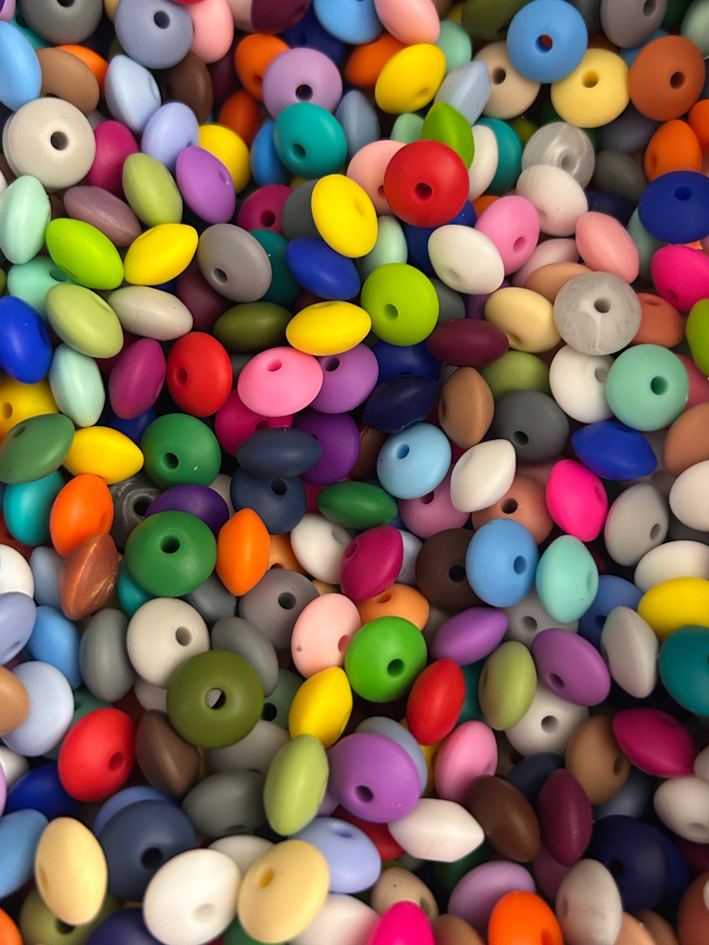 Lentil Silicone Beads Scoops