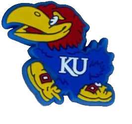 Kansas University KU College Focal Bead