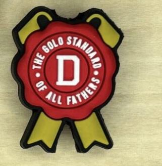 The Gold Standard of all Fathers Silicone Focal Bead