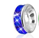 Rhinestone Spacer Beads 10mm