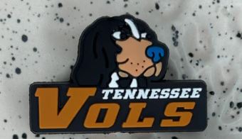 Tennessee Vol Orange “T” or Dog Silicone Focal Bead