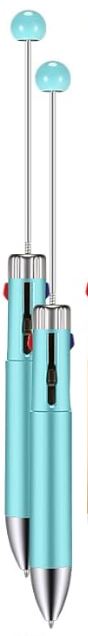 Beadable Pens 4 in 1 Click Pens