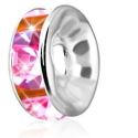 Rhinestone Spacer Beads 10mm