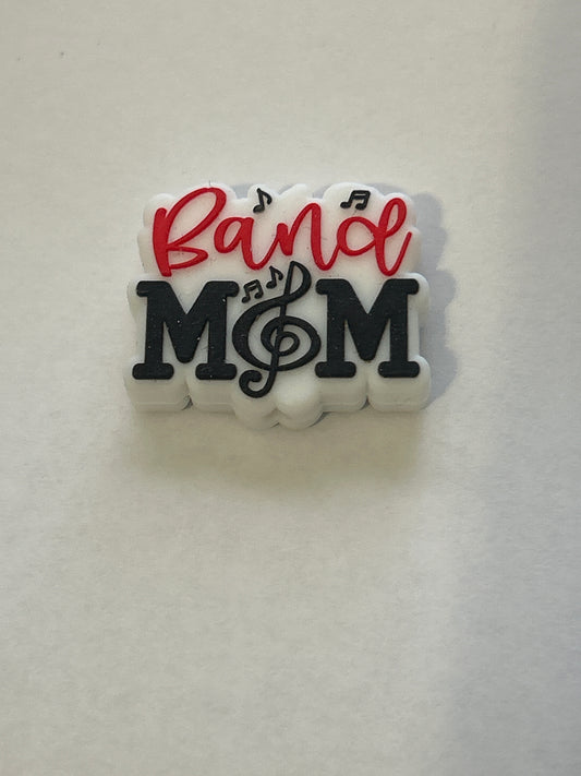 Band Mom Silicone Focal Bead