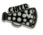 Cheer Megaphone- Focal Bead