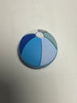 Beach Ball - Silicone Focal Bead