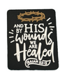 And by his wounds we are healed - Isaiah 53:5 - Focal Bead