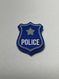 Police Badge /Police Car Silicone Focal Bead