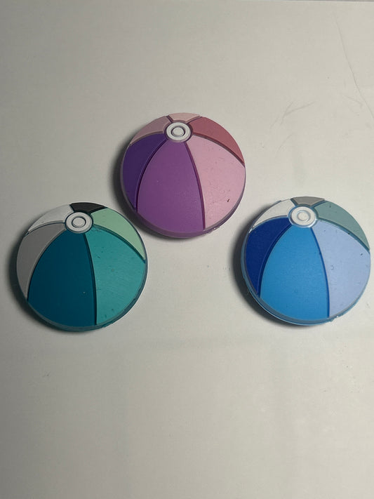 Beach Ball - Silicone Focal Bead
