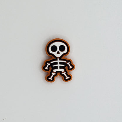 Halloween - Skeleton Orange Silicone