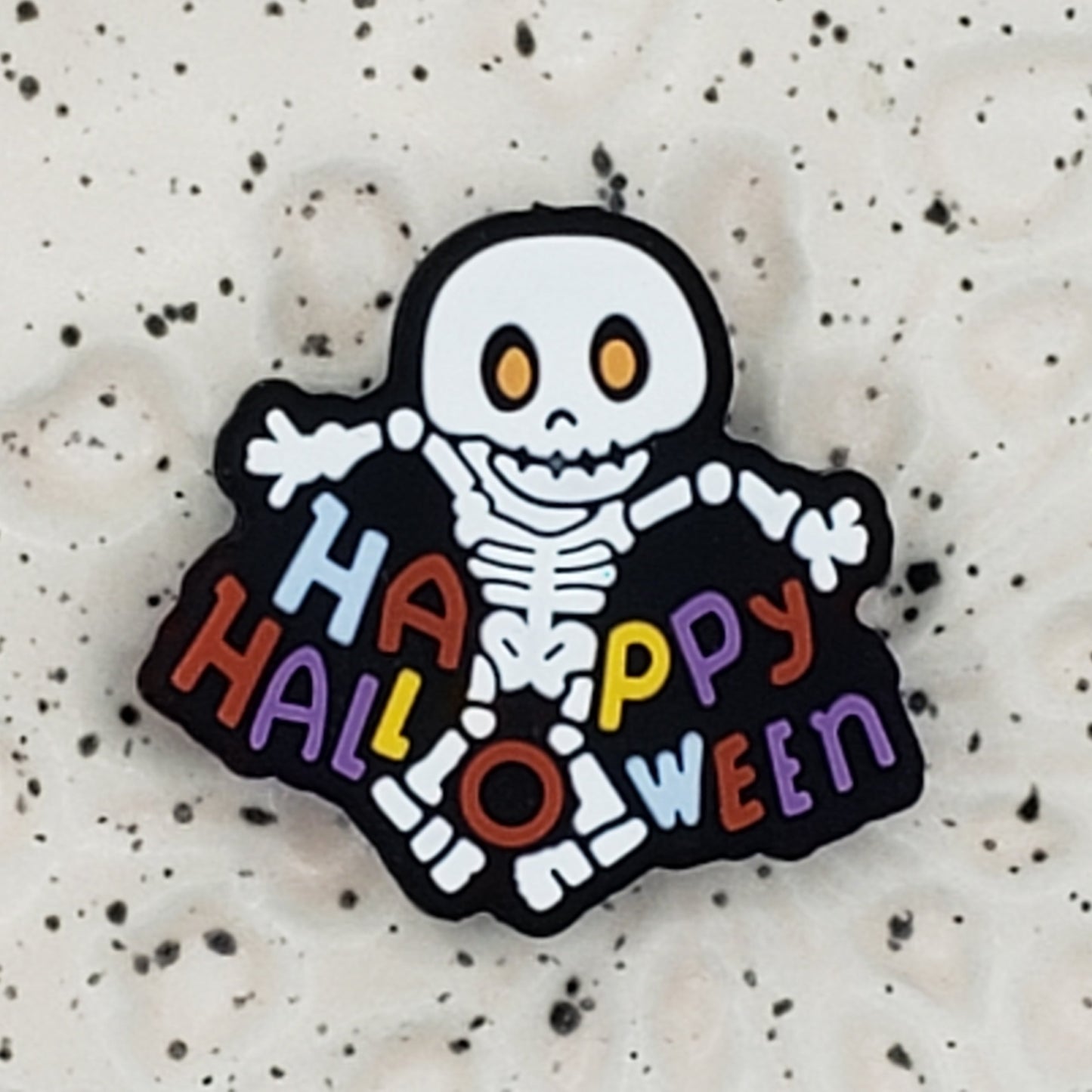 Halloween - Happy Halloween Skeleton Silicone