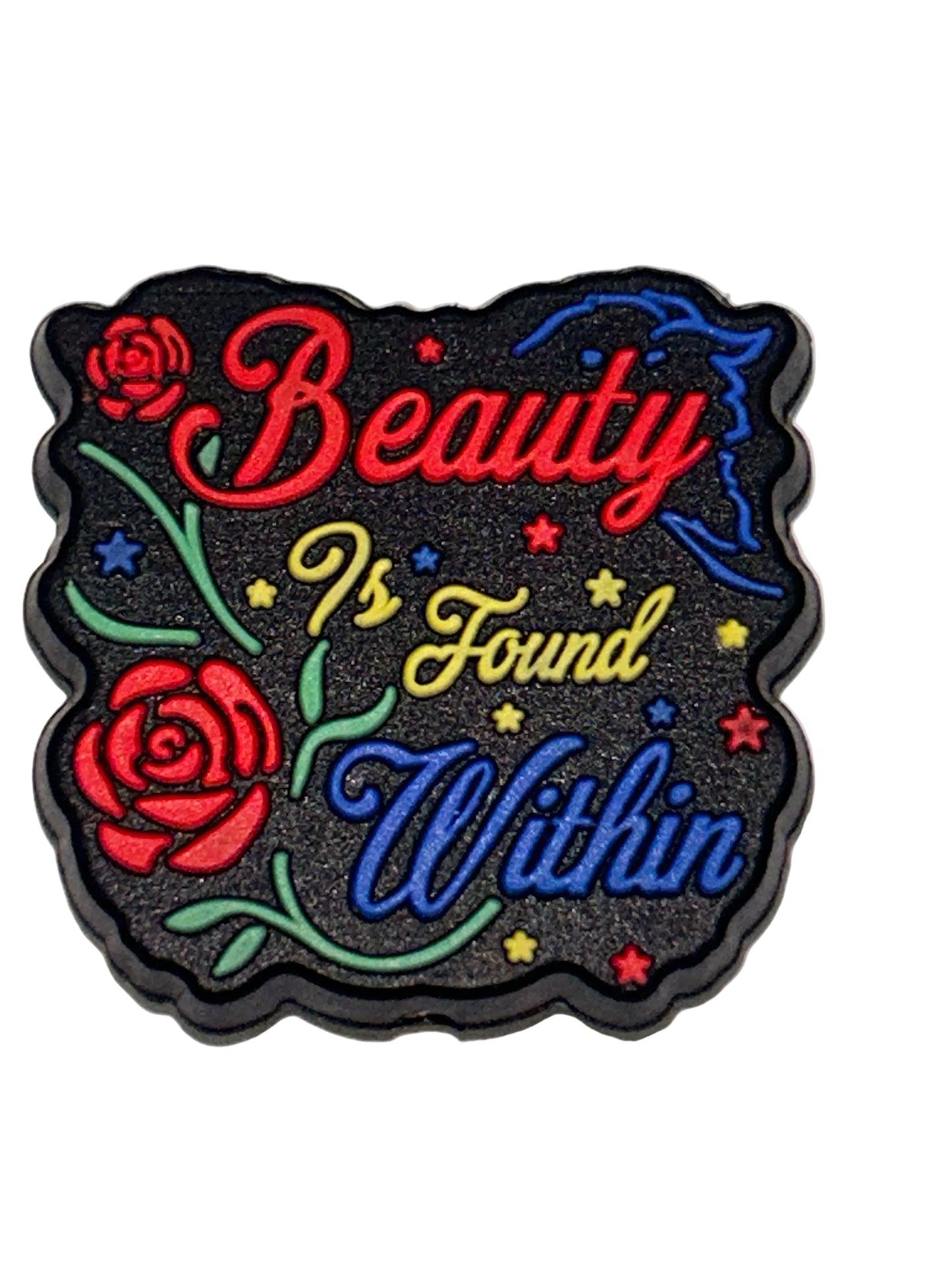 Beauty is found within - Focal Bead