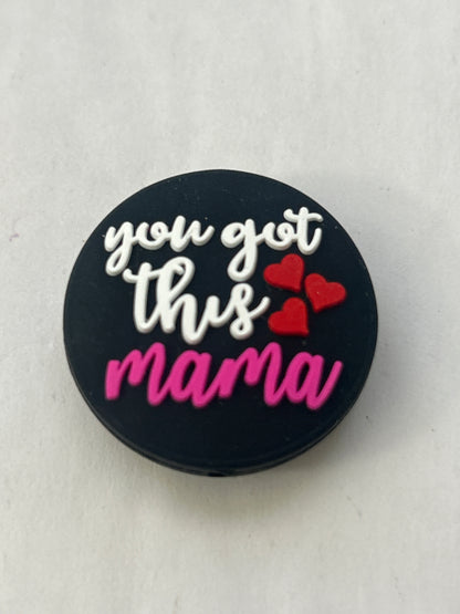 Mom, Mother, Mama Various Focal Beads