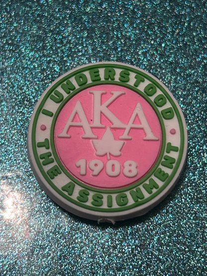 Sorority and Fraternal Silicone Focal Beads