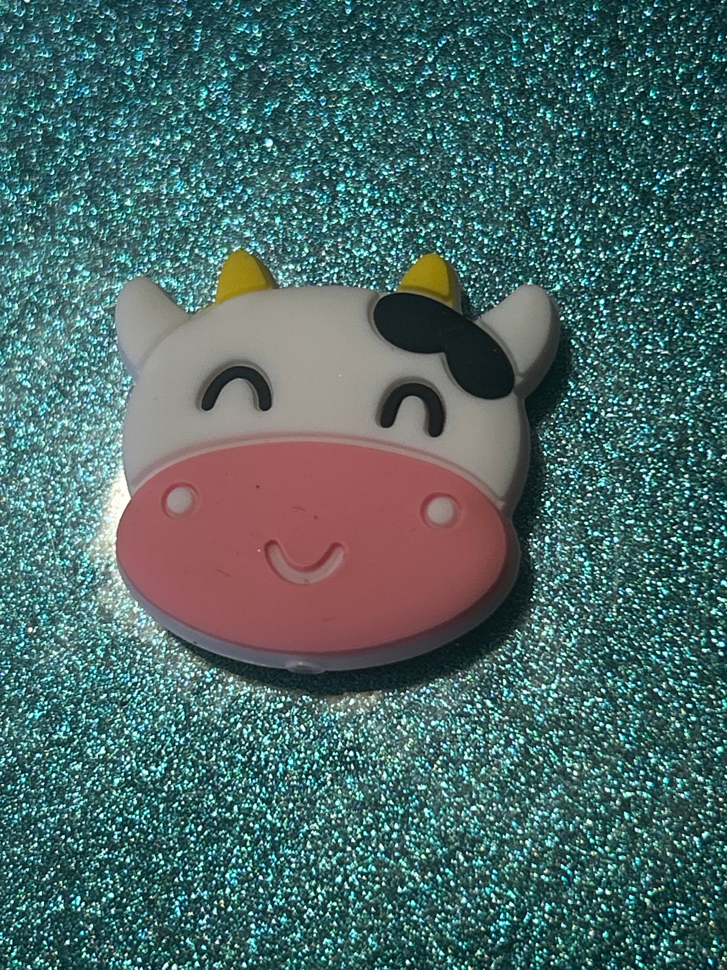 Cow Head Cute Focal Bead