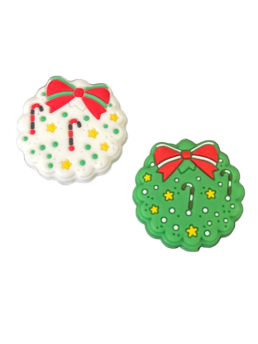 Christmas Wreaths - Focal Bead