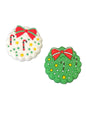Christmas Wreaths - Focal Bead