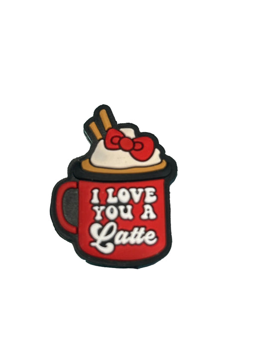 I love you a latte - Focal Bead