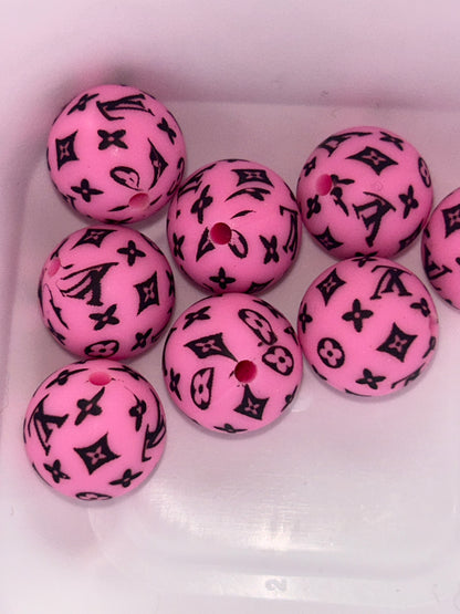LV Round Beads