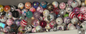 16mm Acrylic Beads - Printed/Pattern/Solids Mixed