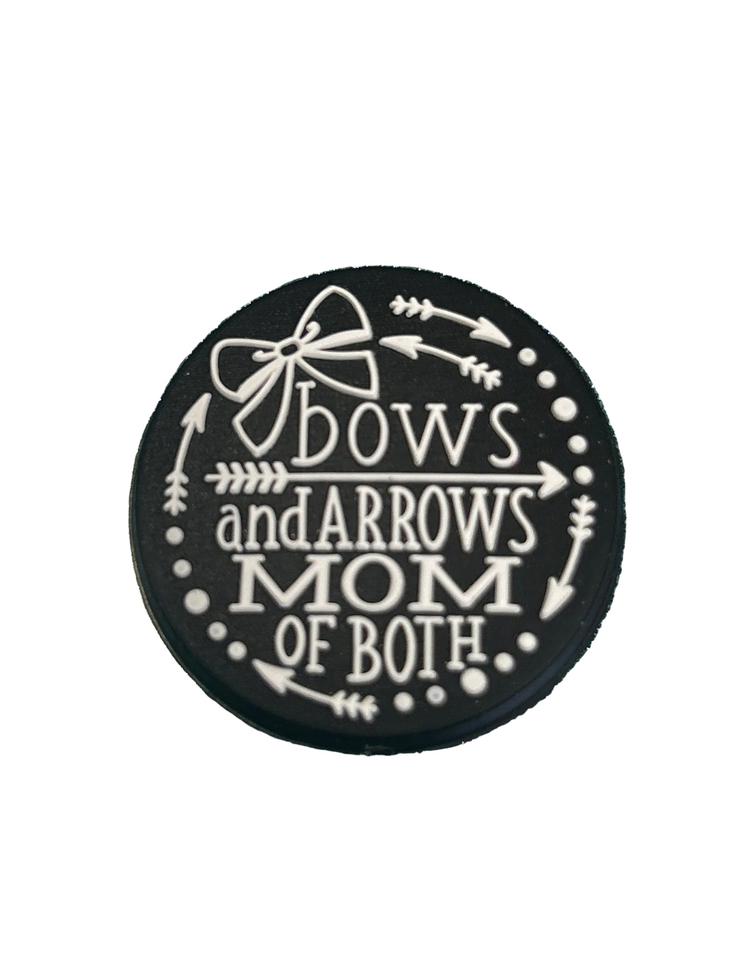 Bows and Arrows Mom of both -Focal Bead