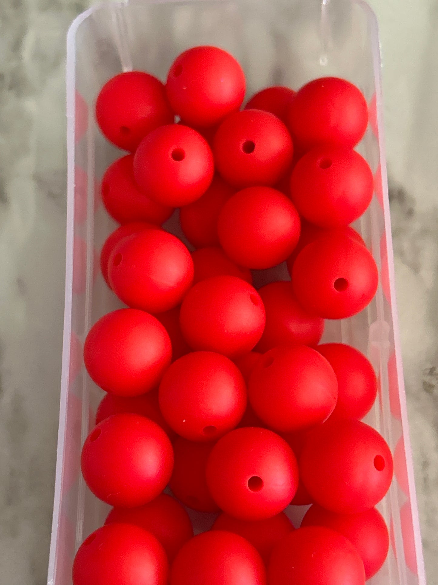 15mm Solid Round Beads (Various Colors)