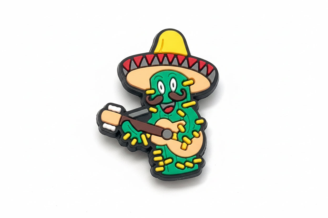 Cactus with sombrero - Focal Bead