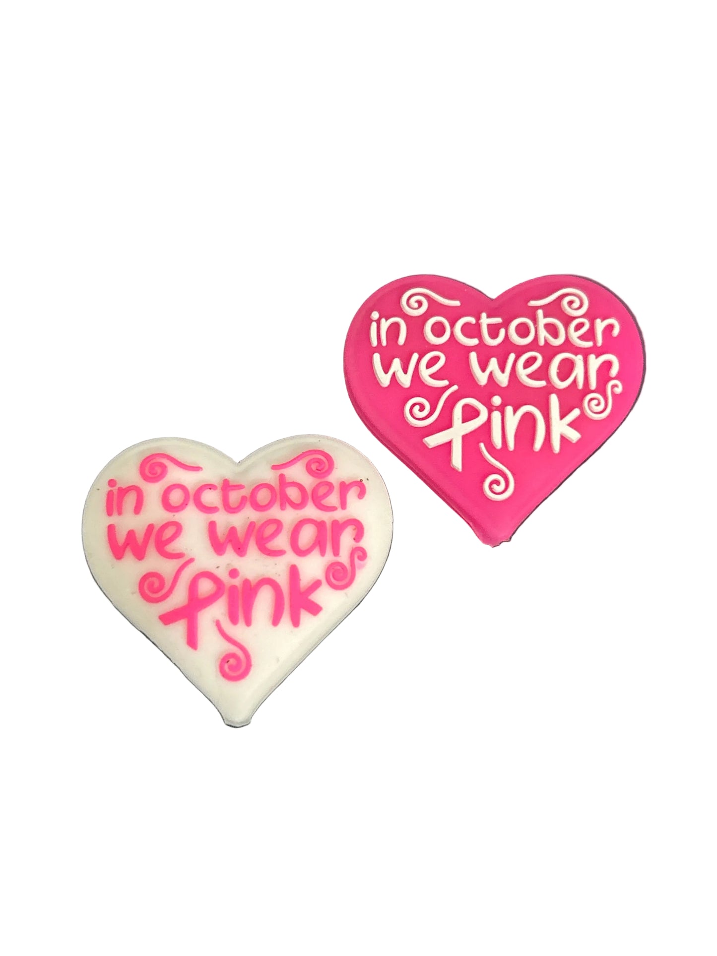 In October we wear Pink - Focal Bead