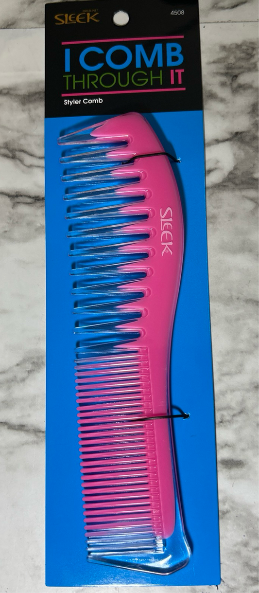 Firstline Sleek - I comb through it -Styler Comb