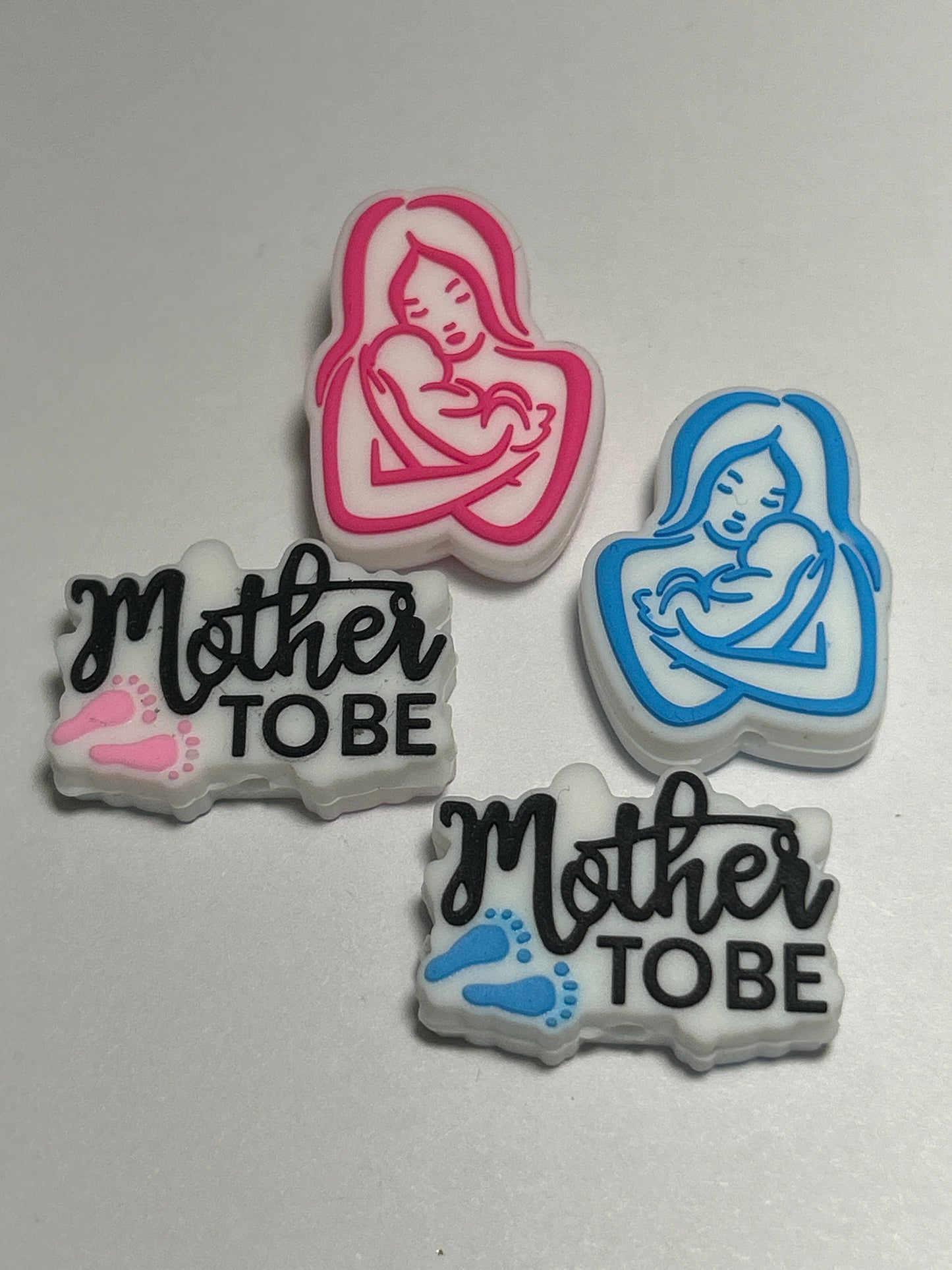 Mother To Be Silicone Focal Bead