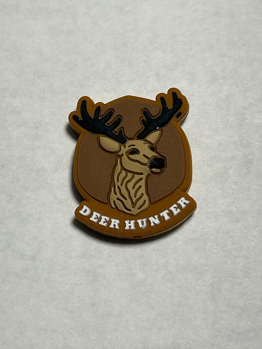 Deer Hunter -Silicone Focal Bead