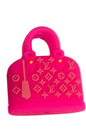 L Vee Purse Silicone Focal Beads