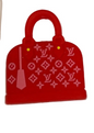 L Vee Purse Silicone Focal Beads