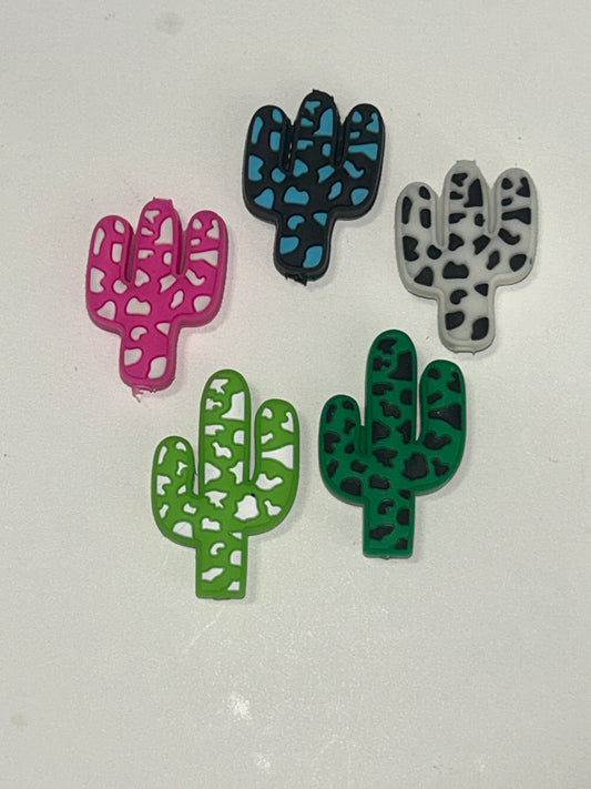Cactus Cow pattern-Focal Bead