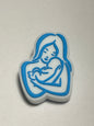 Mother To Be Silicone Focal Bead