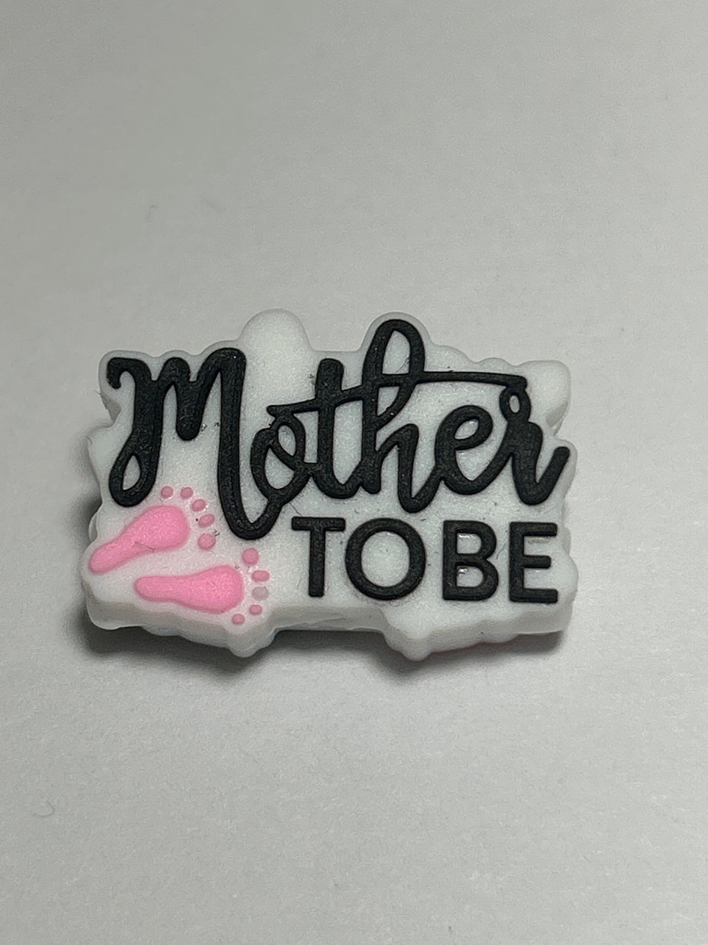 Mother To Be Silicone Focal Bead