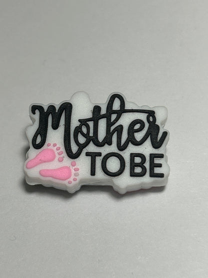 Mother To Be Silicone Focal Bead