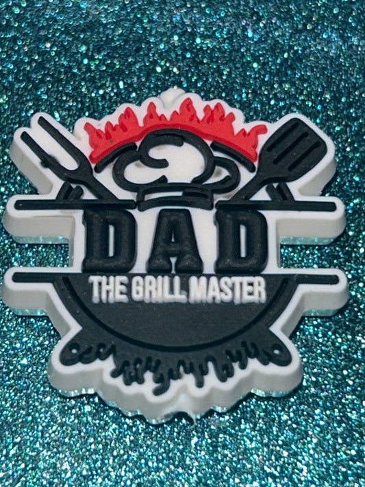 Dad “The Grill Master” Focal Bead
