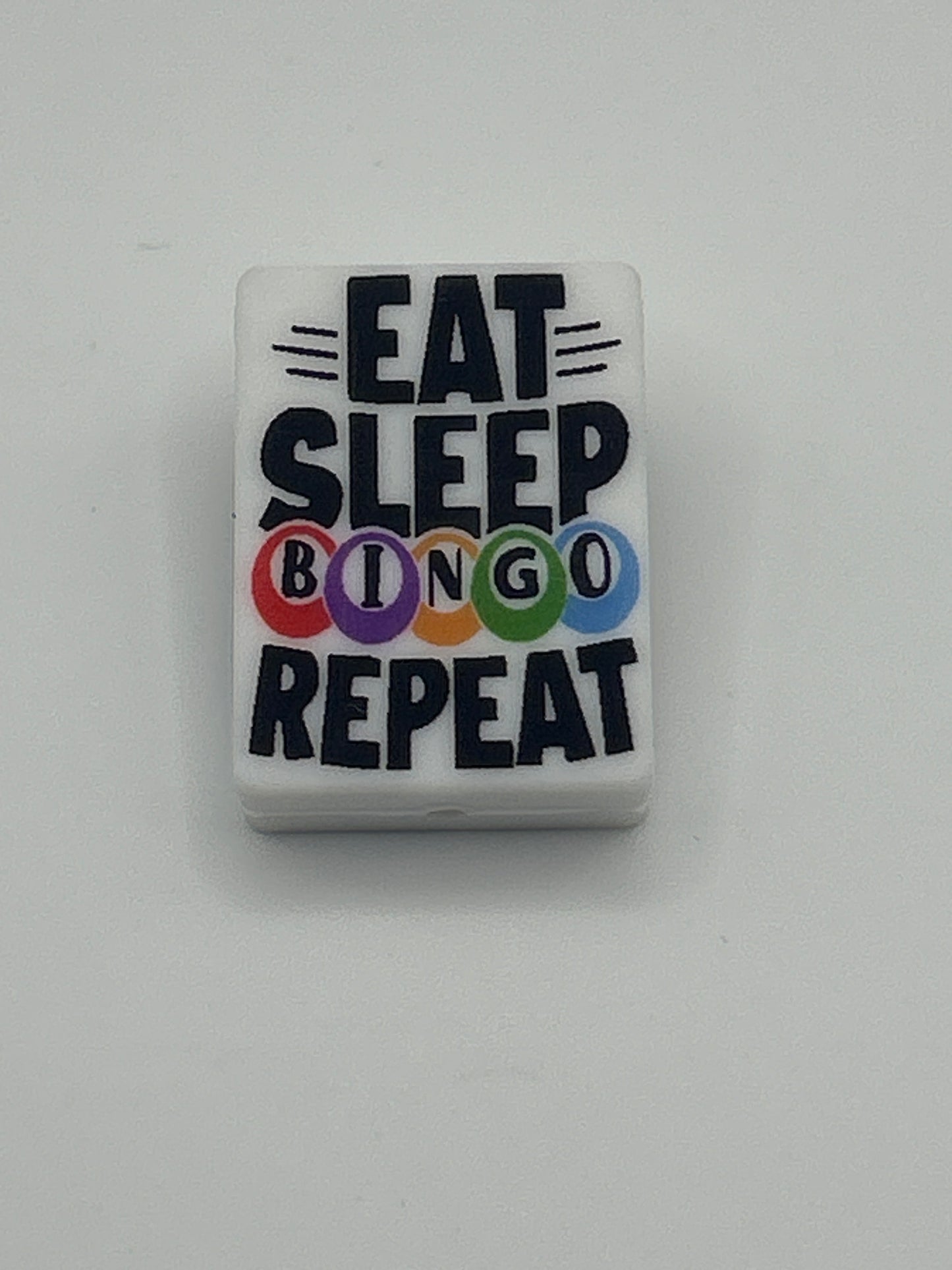 Bingo Cards Silicone Focal Beads (Different Styles)