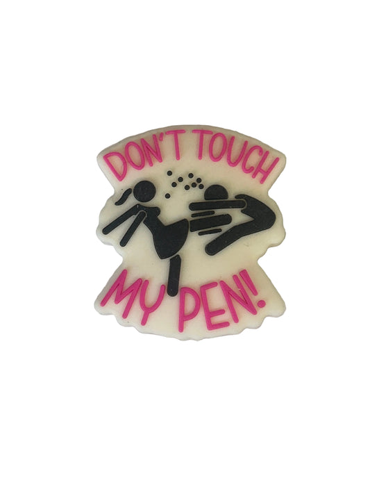 Don’t Touch my pen! - Focal Bead