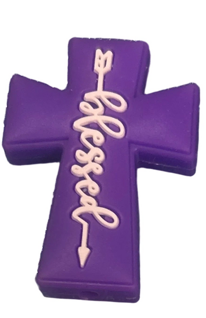 Cross Blessed - Focal Bead