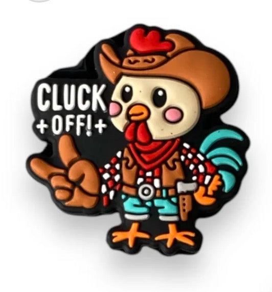 Cluck off -Focal Bead