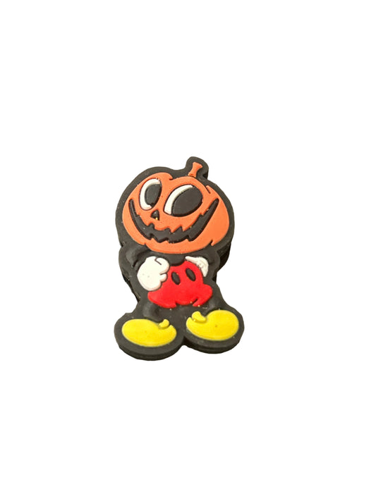 Pumpkin Head Mickey - Focal Bead
