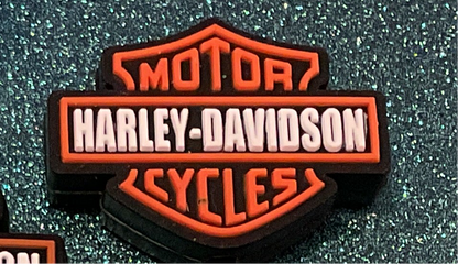 Harley Davison Silicone Focal Bead