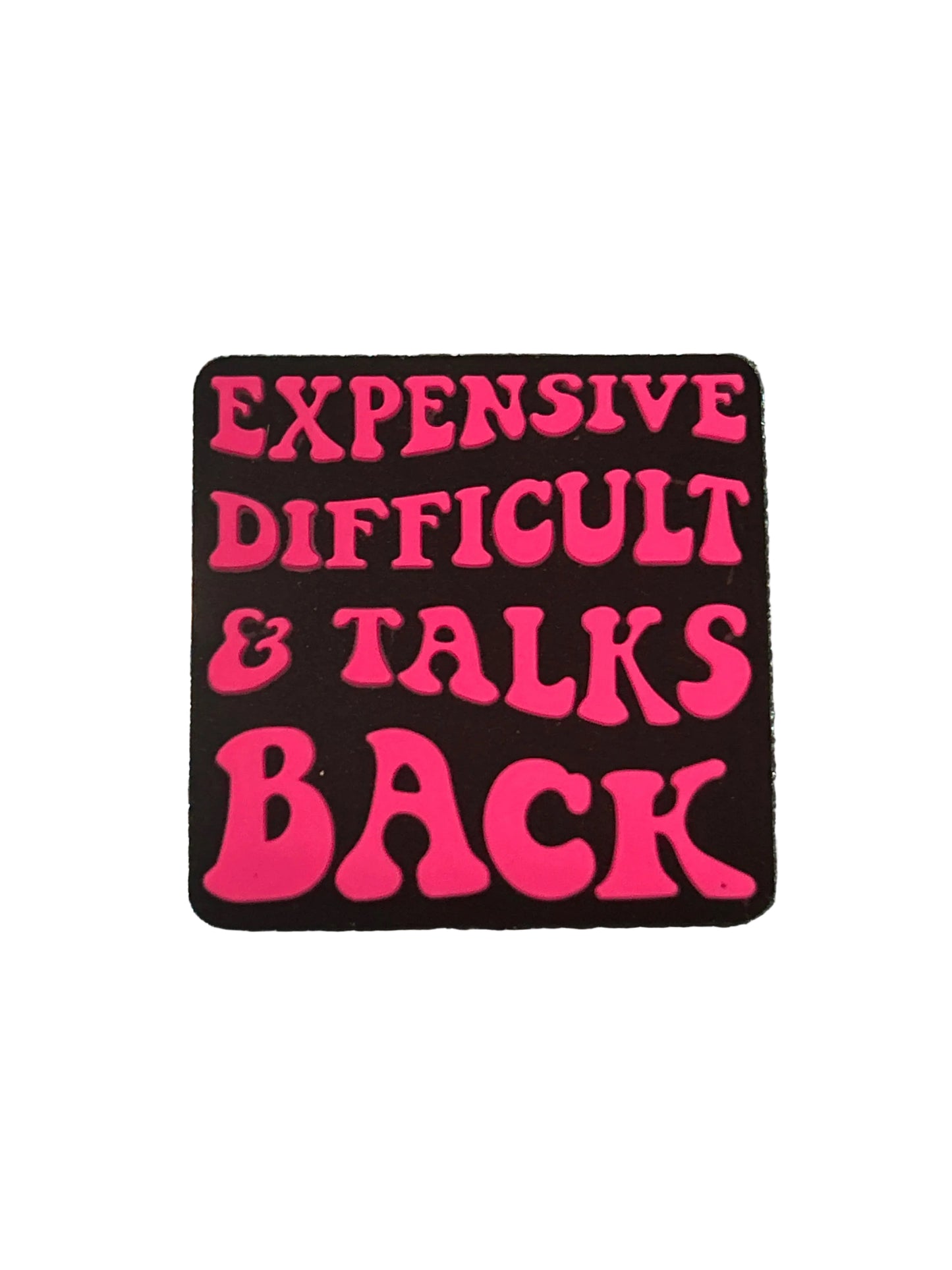 Expensive Difficult & Talks back - Focal Bead