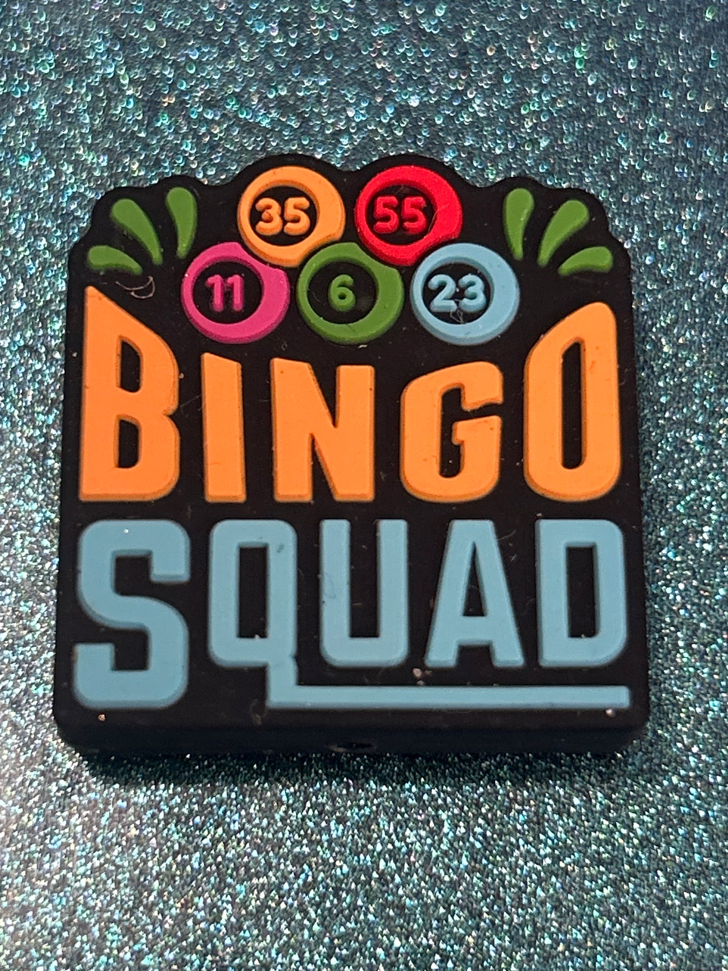 Bingo Silicone Focal Beads