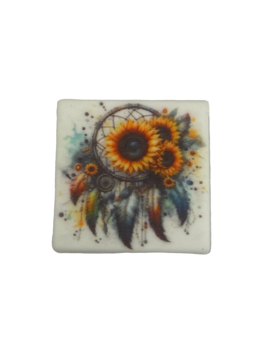 Sunflower Dreamcatcher - Focal Bead