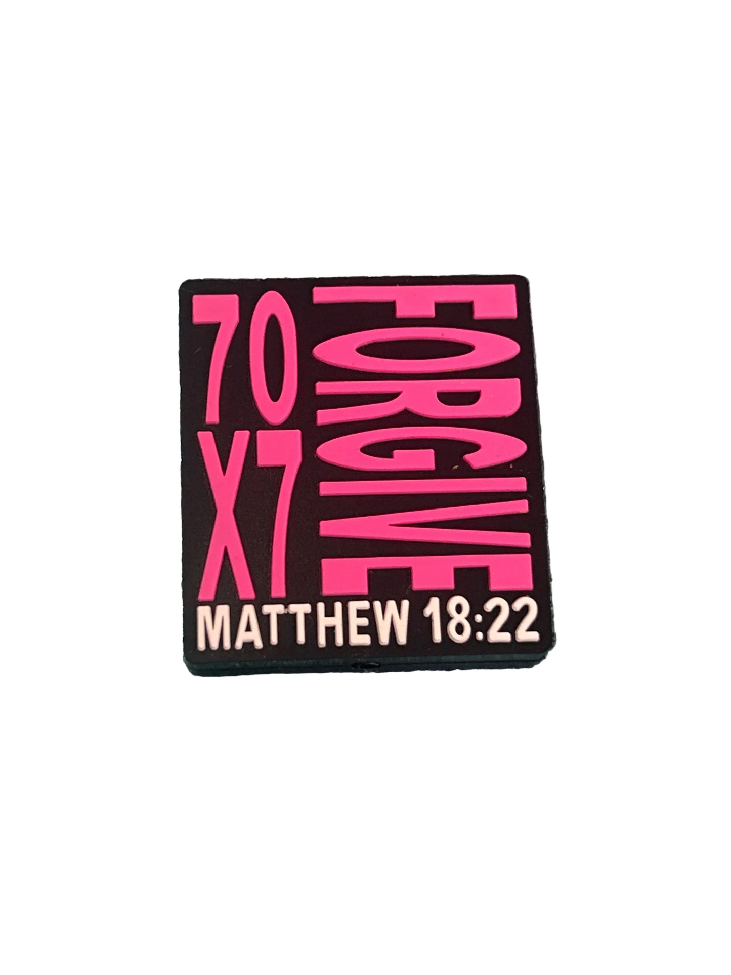 Forgive 70x7 Matthew 18:22 - Focal Bead